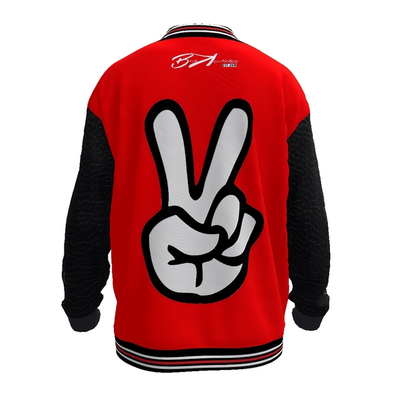 BLAK LABEL KOUTURE x Princess Diana Varsity jacket x Harlan Scott - Picture 3 of 6